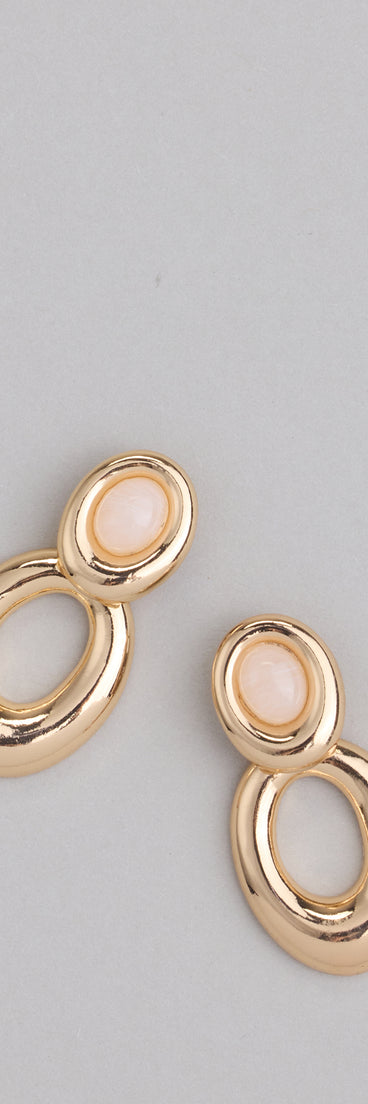 Pure Excellence Oval Earrings