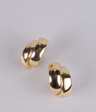Twice The Shine Double Hoop Earrings