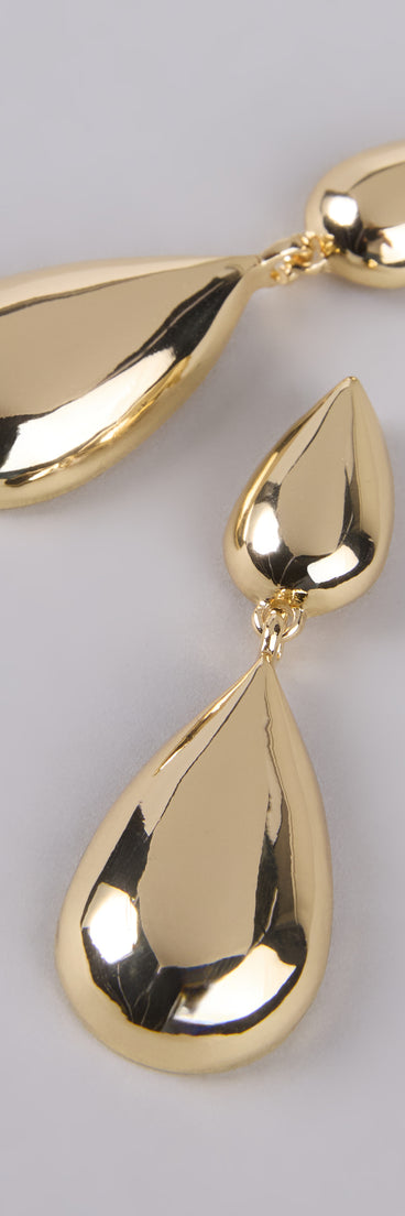 Instantly Chic Teardrop Earrings