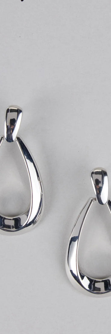 Instant It-Girl Door Knocker Earrings