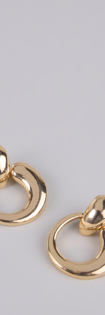 Knock Knock Statement Earrings