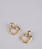 Knock Knock Statement Earrings