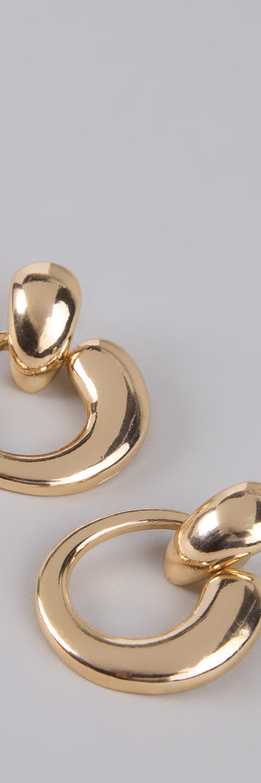 Knock Knock Statement Earrings