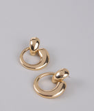 Knock Knock Statement Earrings