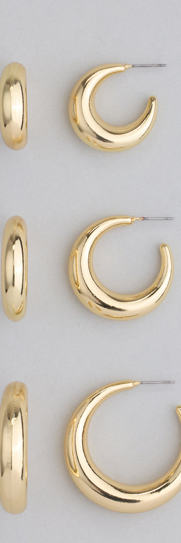 Always A Trio Three Pack Earrings Set