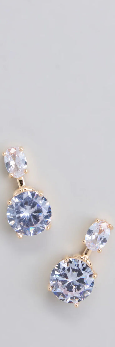 So Luxe Cubic Zirconia Drop Earrings