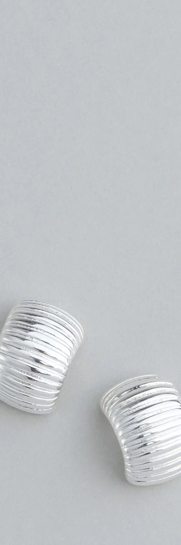 Chic And Trendy Curved Earrings