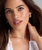 Fine Classics Pleated Hoop Earrings
