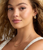 Simple And Sleek Teardrop Earrings