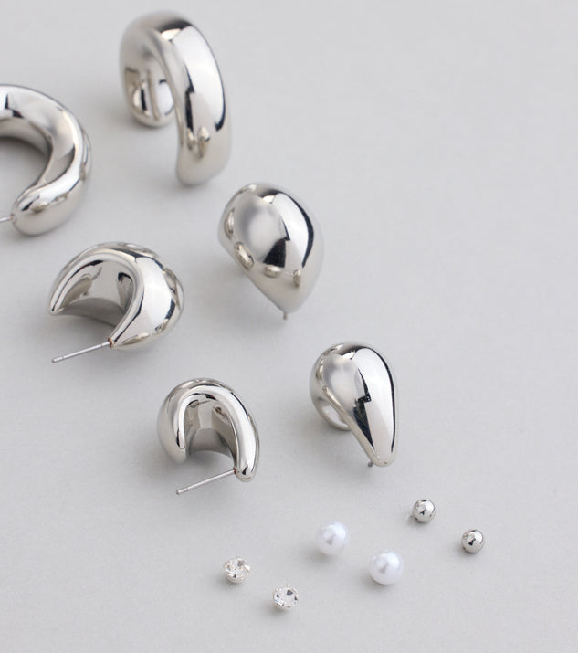 Statement Six Pack Earrings Set