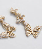 Touch Of Beauty Butterfly Earrings