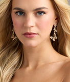 Touch Of Beauty Butterfly Earrings