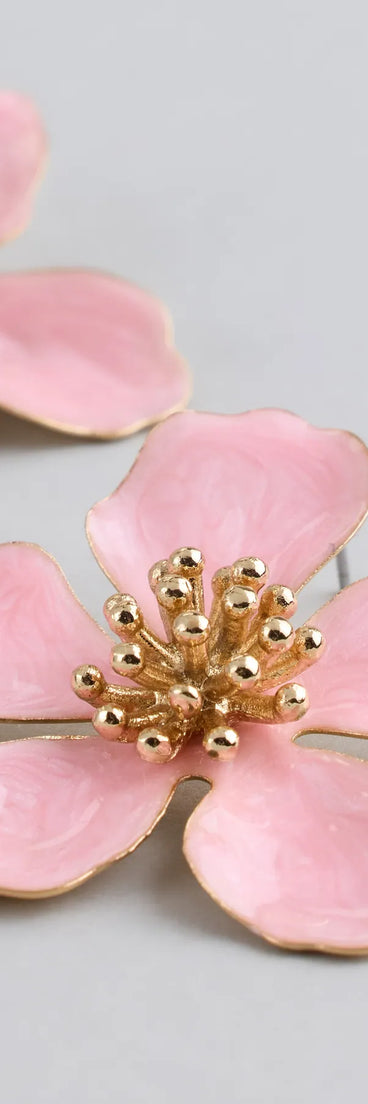 Bloom Babe Floral Stud Earrings