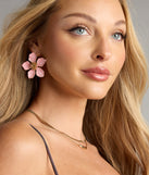 Bloom Babe Floral Stud Earrings