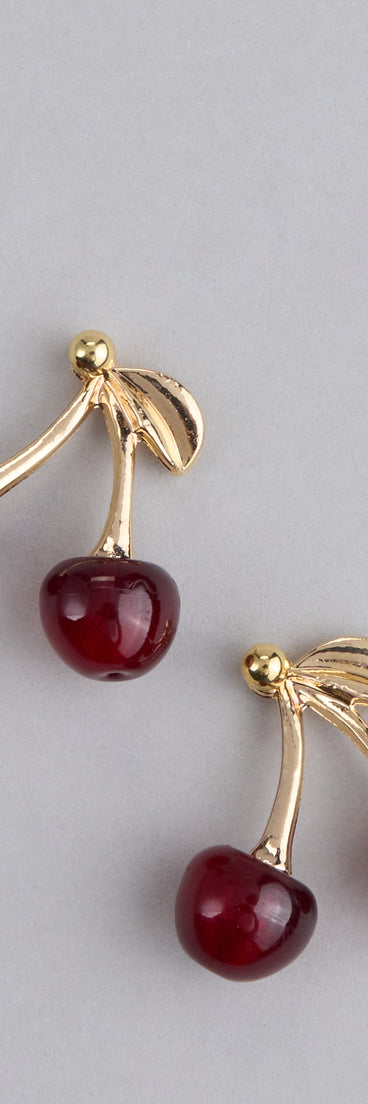 Cherry On Top Earrings