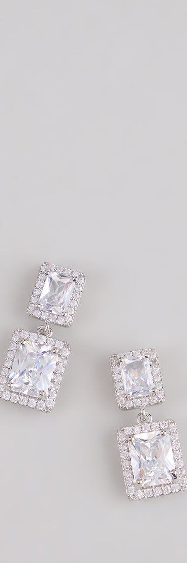 Double Take Cubic Zirconia Earrings