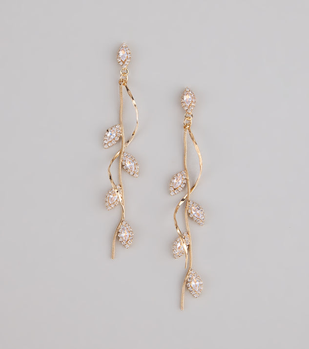 Get inspired with the Elegant Nature Rhinestone Leaf Twist Earrings, a feed-worthy piece that’s part of Windsor's updated and curated women’s clothing edit packed with must-have fall outfit ideas.