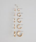 All About The Hoops Earring Set