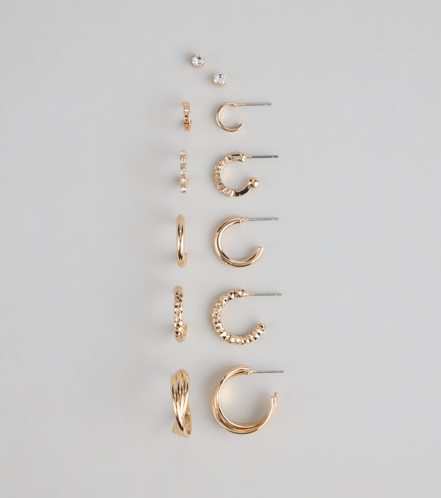 All About The Hoops Earring Set