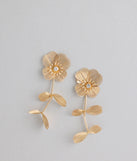 Bloom And Glow Floral Earrings