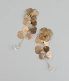 Botanic Chic Textured Leaf Earrings