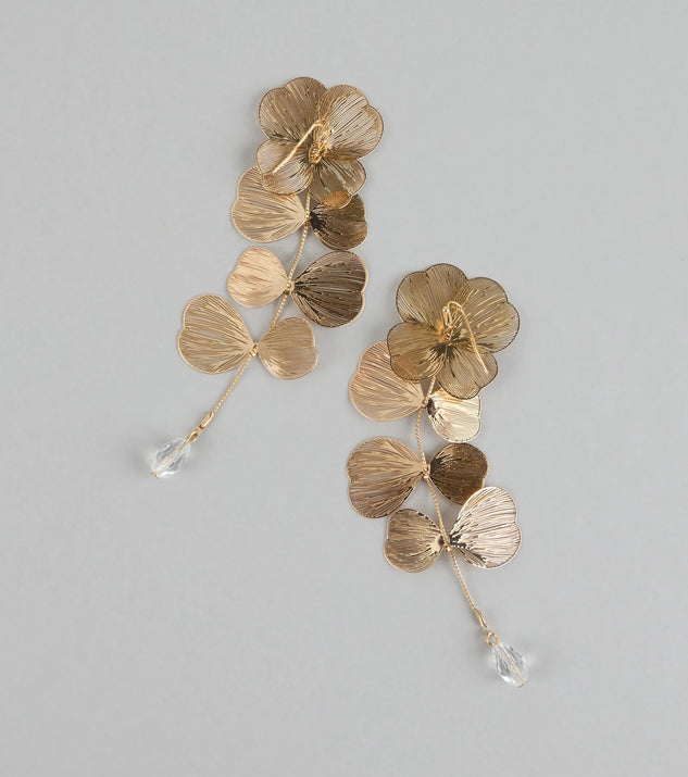 Botanic Chic Textured Leaf Earrings | Windsor