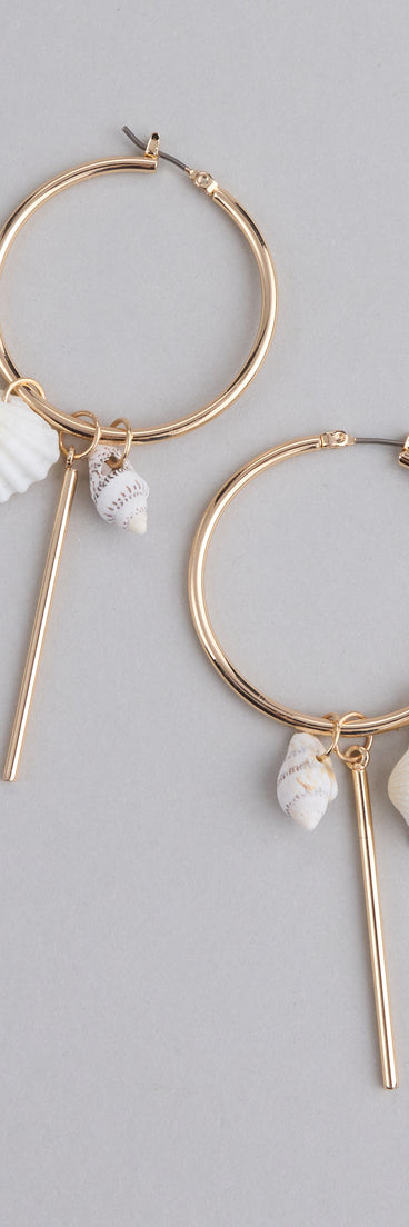 Coastal Crush Hoop Earrings