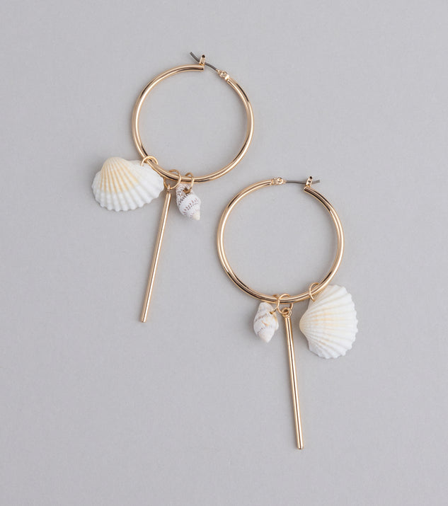 Shop Windsor Coastal Crush Hoop Earrings Online – Trendy & Affordable Fashion