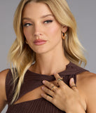 Perfect Trio Hoop Earrings Set