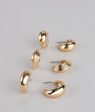 Mix And Match Three-Pack Earrings Set