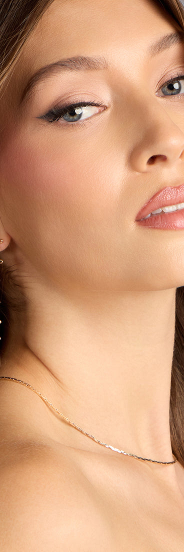 Tied Up Sparkle Fringe Earrings