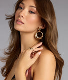 All About Shine Statement Earrings