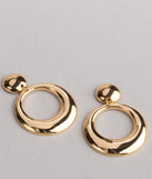 All About Shine Statement Earrings