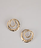 Double Take Statement Hoop Earrings