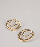 Double Take Statement Hoop Earrings