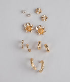 Whimsical Flair Six-Pack Earrings Set
