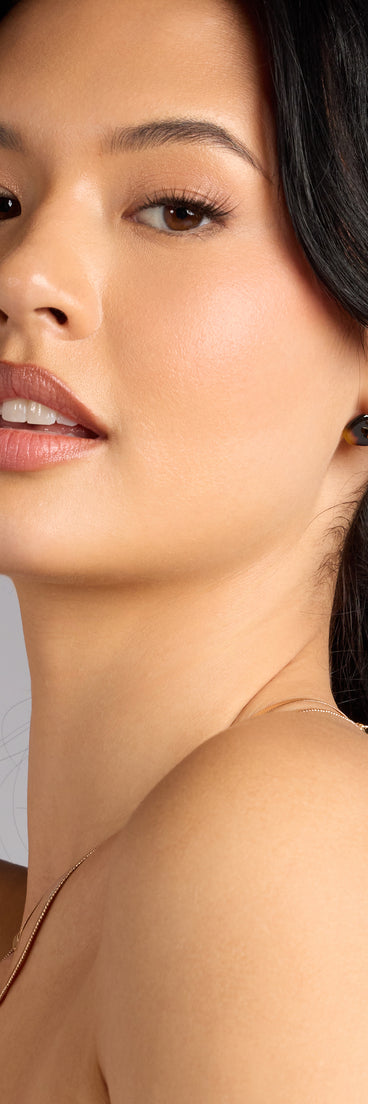 Style your vibe in seconds with the Floral Fix Stud Earrings in tortoise, a fashion accessories essential that completes any outfit with ease.