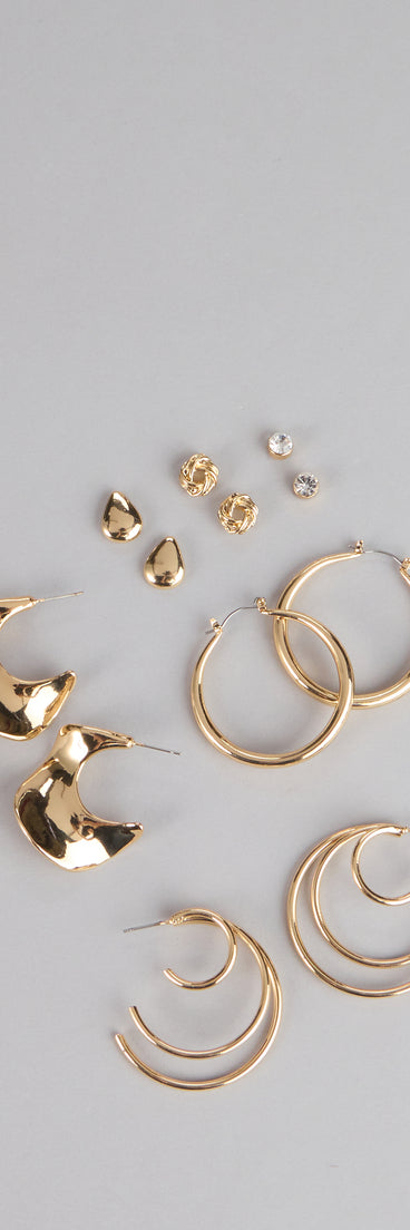 Everyday Glow Six-Pack Earrings Set