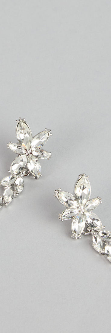 Sparkle Trail Rhinestone Earrings