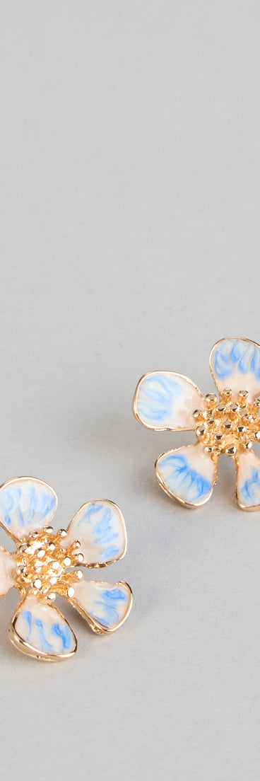 Garden Bloom Flower Earrings