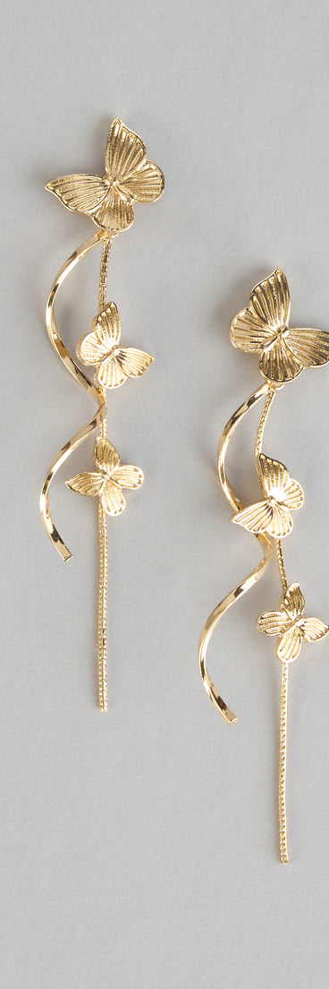 Dream Wing Fringe Earrings