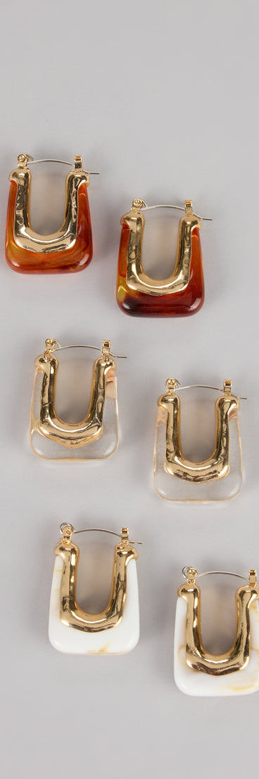 Chic Trio Earring Pack