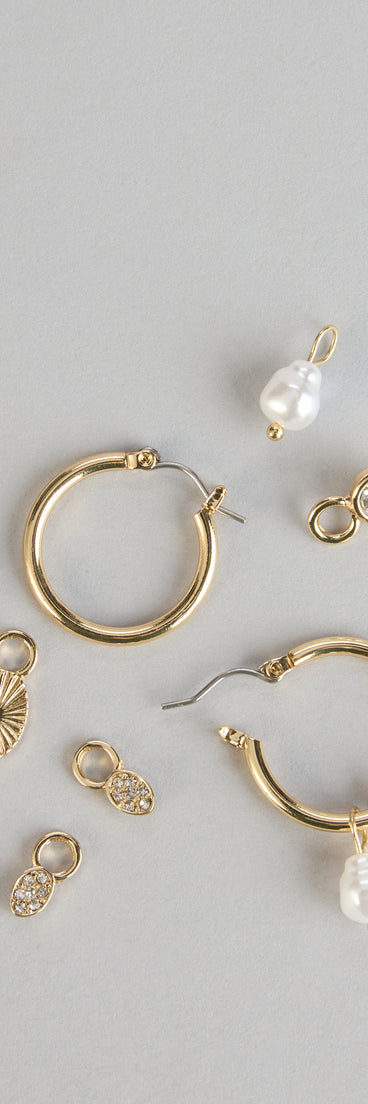 Mood Match Charm Earrings Pack