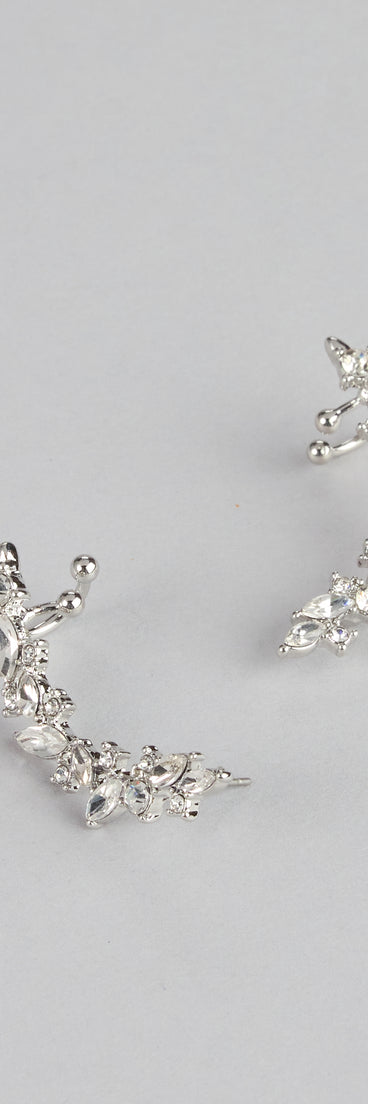 Subtle Sparkle Rhinestone Ear Crawlers