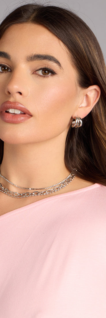 Polished But Chill Cuff-Style Earrings