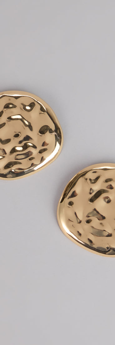 Instant Impact Statement Stud Earrings