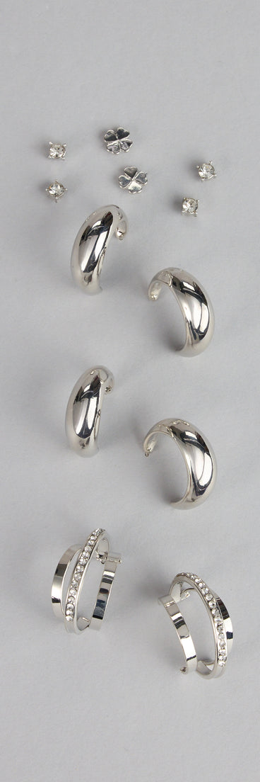 Everyday Luxe Hoop and Stud Set