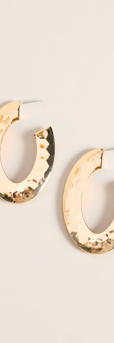 Texture Play Hoop Earrings