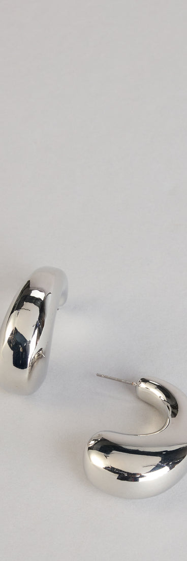 Everyday Chic Chunky Hoop Earrings