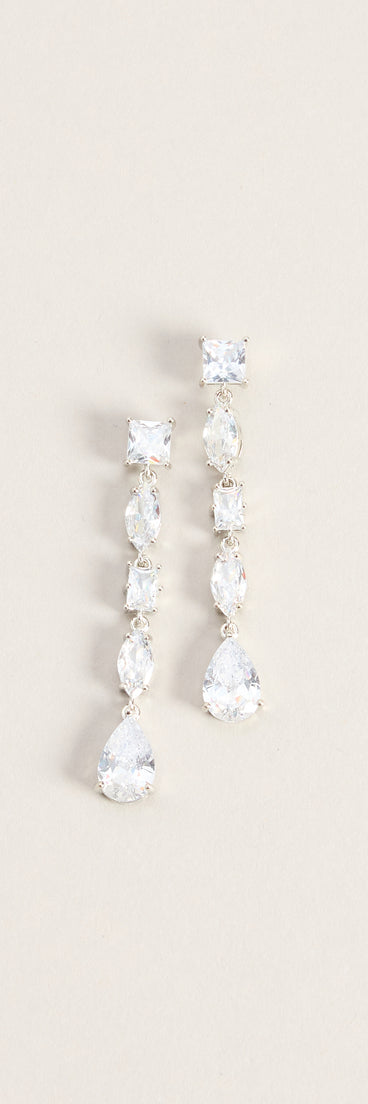 Polished Moment Cubic Zirconia Earrings